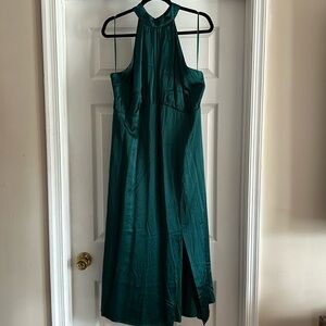 NWT Express Emerald Green Sleeveless Dress